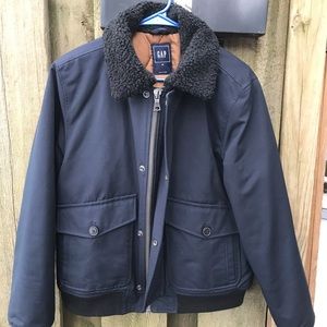 Gap Nylon Aviator Coat